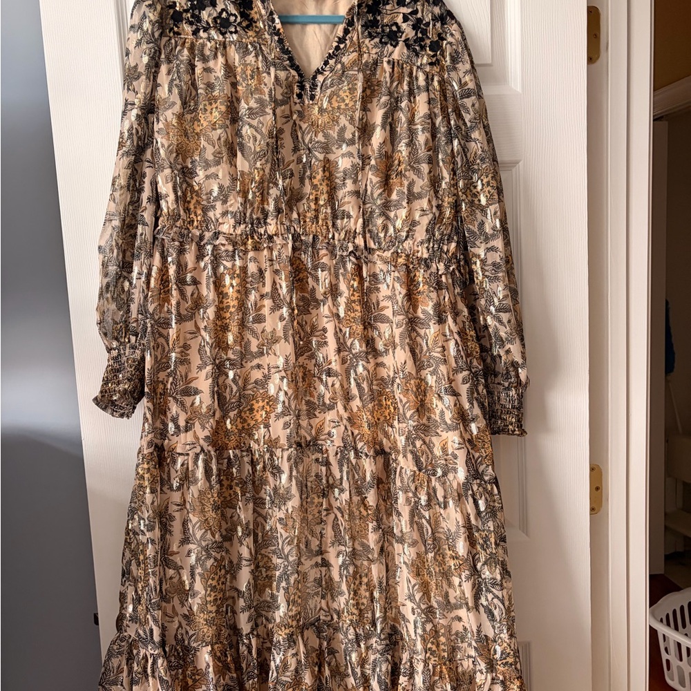 Floral Long Sleeve Dress